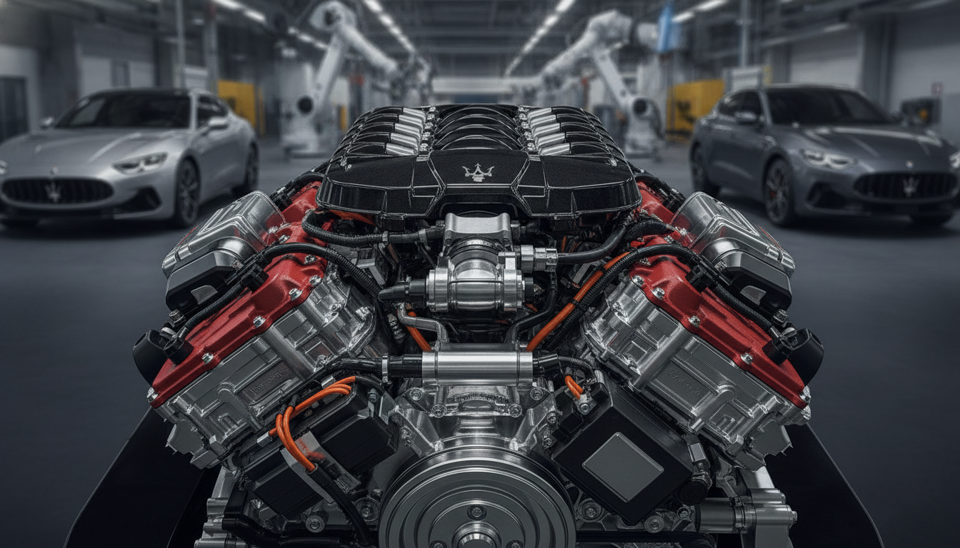 Maserati Nettuno V6: Hibrit Geleceğe Yöneliyor
